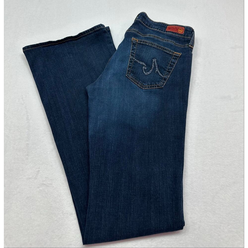 AG Adriano Goldschmied The Club Jeans 29R Y2K Dark Wash Low Rise Flare Denim - Picture 15 of 15